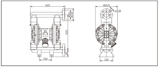 JQ40气动隔膜泵 2