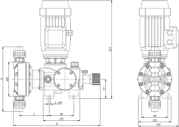 KD系列机械隔膜式计量泵